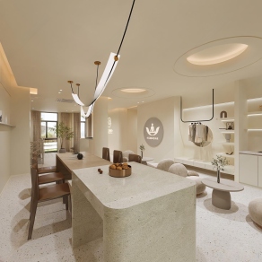 现代瑜伽店3D模型下载